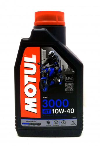 1 Liter Motul 3000 4T 10W-40 mineralisch