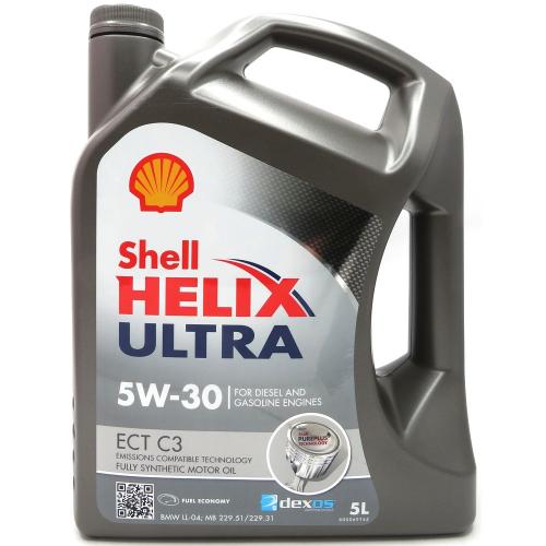 5 Liter Shell Helix Ultra ECT C3 5W-30