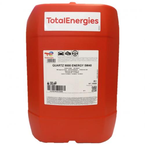 20 Liter TOTAL Quartz 9000 Energy 5W-40 